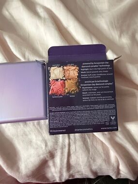 tarte Cheek Palette with Pearl Glow, Rose Glow, Luminous Pink, Bronze Shades